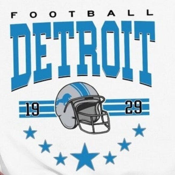 Detroit Lions Shirt Detroit Lions Football Fan Tee Detroit Pride Shirt 26 - Picture 2 of 4